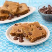 Peanut Butter Chocolate Chip Blondies