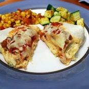 Over the Border Shrimp Enchiladas
