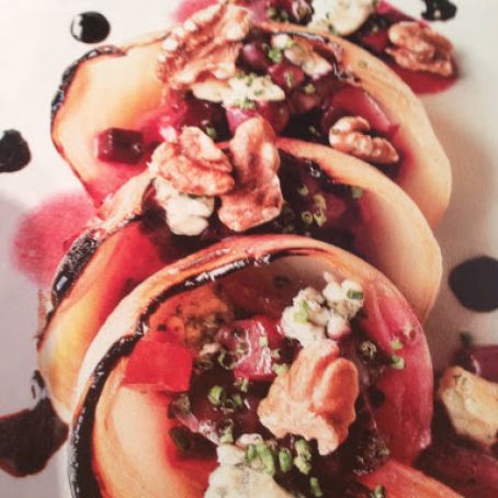 Side Dish: Roasted Onions & Buttered Beets w/Blue Cheese