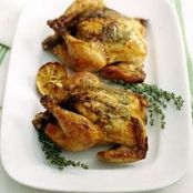 Cornish Hens with Lemon and Herbs