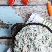 Spinach and Kale Greek Yogurt Dip