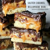 Salted Caramel Billionaire Bars