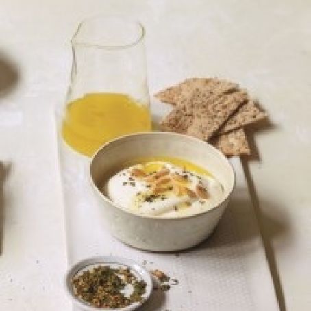 Greek Yogurt with Lemon Vinaigrette Dip