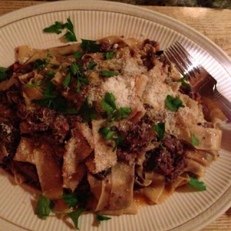 Pappardelle with Duck Ragù