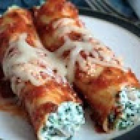 Cheesy Manicotti