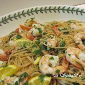 Linguine with Shrimp Scampi