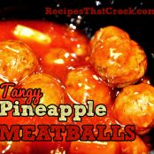 TANGY PINEAPPLE MEATBALLS