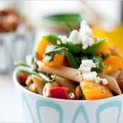 PENNE w/HEIRLOOM TOMS, GREEN BEANS & FETA