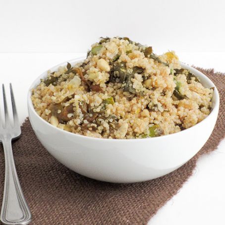 Lemon and Garlic Vegetable Quinoa