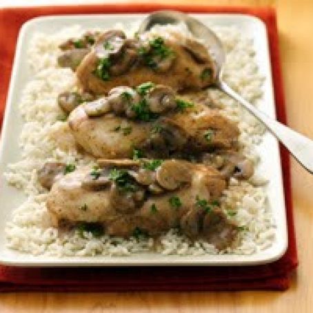 Slow Cooker Chicken Marsala