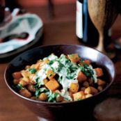 Curry-Roasted Butternut Squash and Chickpeas