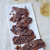Caramelized Bacon (Makes 15 to 20 hors d’oeuvres)