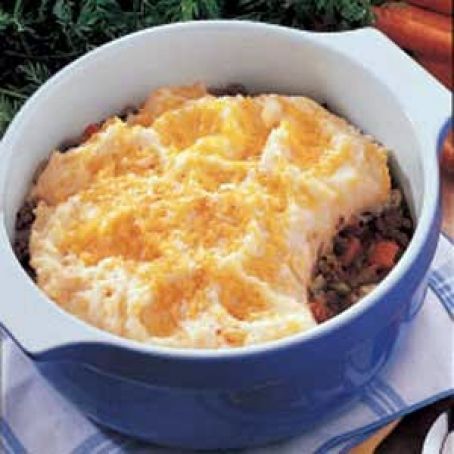 Mashed Potato Beef Casserole