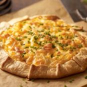 Rustic Three Cheese Tart