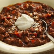 Slow Cooker Turkey Mole Chili
