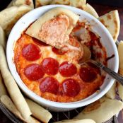 Lazy 4-Layer Pizza Dip