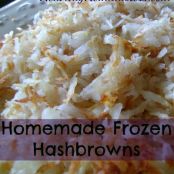 Hashbrowns - Homemade Frozen