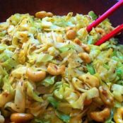 Cabbage and Cashew Dish