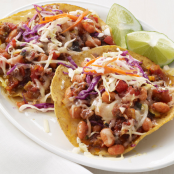 Chipotle Beef Tostadas