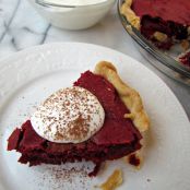 RED VELVET BROWNIE PIE