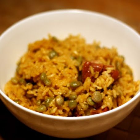 Rice with Pigeon Peas (Arroz con Gandules)