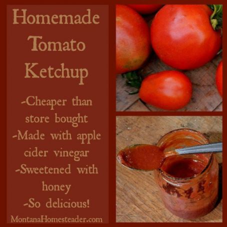 Homemade Ketchup Recipe