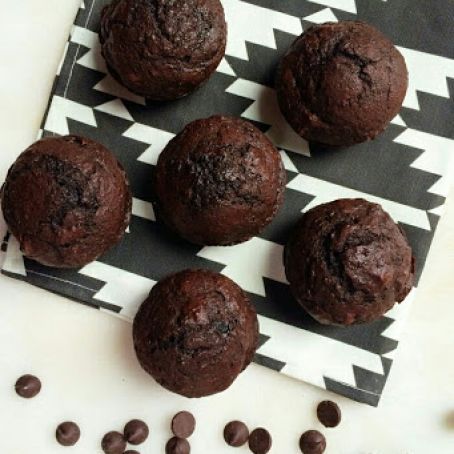 Chocolate Beet Muffins