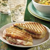 Provolone Panini with Prosciutto