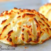 Crispy Ridged Rosemary Mashed Potato Mounds