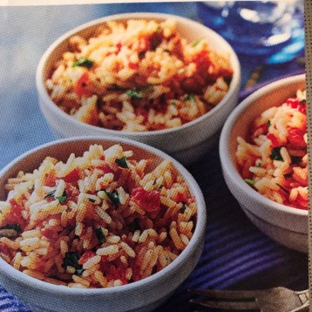 Tomato Rice with Parsley
