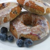 Blueberry Cake Donuts