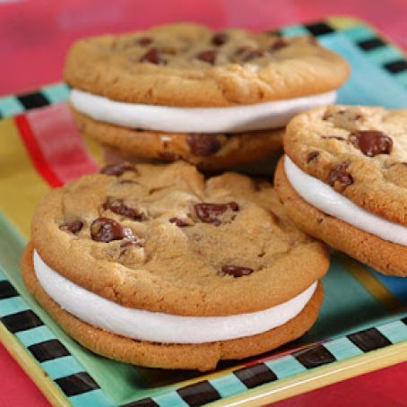 Marshmallow Sandwich Cookies
