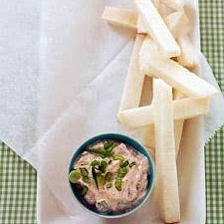 Jicama Sticks with Chili-Lime Dip