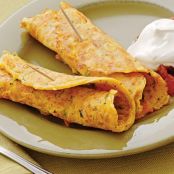 Savory Pancake Rollups