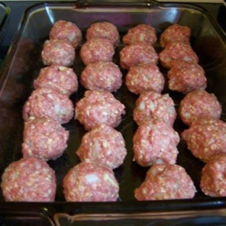 Meatballs and Sweet & Sour Sauce