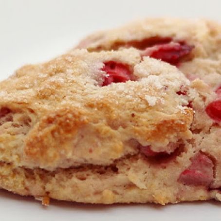 Fresh Strawberry Scones