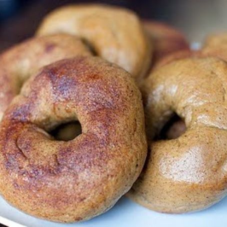 Pumpkin Spiced Bagels