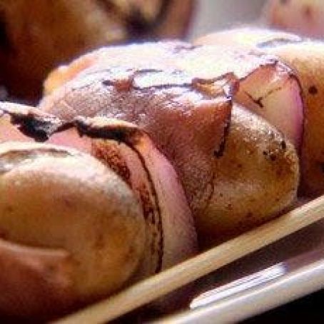 Potato Prosciutto Kebabs