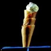 Sablée with Balsamic Caramel Ice Cream Cornet