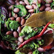 Beans with Kale and Portuguese Sausage