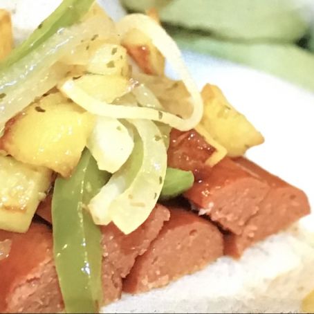 &lsquo;Pizza bread&lsquo; Hot Dog Roll