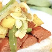 &lsquo;Pizza bread&lsquo; Hot Dog Roll