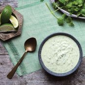 Cilantro Yogurt Chutney