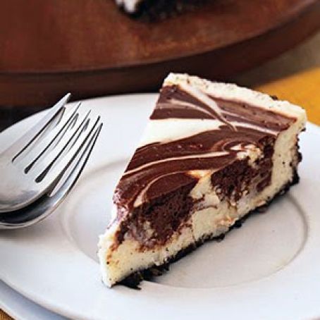 Chocolate Marble Cheesecake