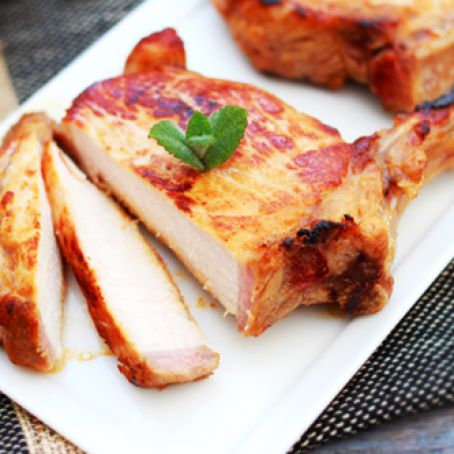 Asian-Brined Pork Chops