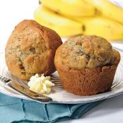 Light Banana Nut Muffins