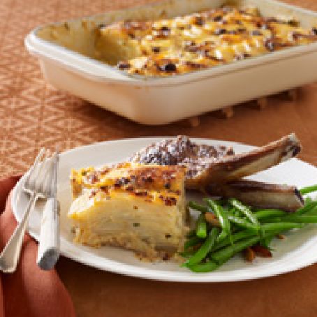 Creamy Scalloped Potatoes with Monterey Jack and Chipotle