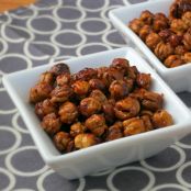 Honey Roasted Chickpeas with Sea Salt