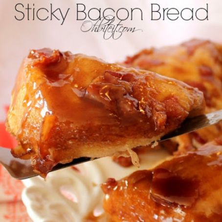 Sticky Bacon Bread
