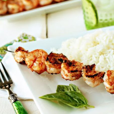 Shrimp (Marinated and BBQ'd)